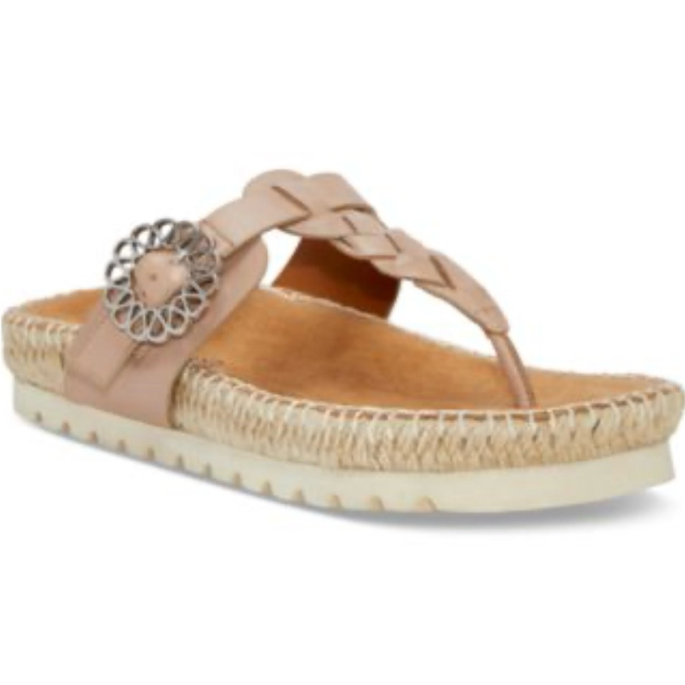 Lucky Brand Women’s Libba T-Strap Espadrille. Size 9.